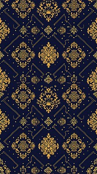 A thai traditional pattern backgrounds wallpaper gold.