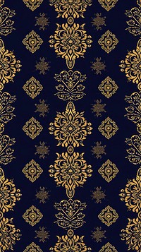 A thai traditional pattern backgrounds wallpaper gold.