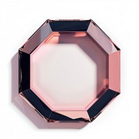 Frame glitter octagon shape accessories accessory gemstone.