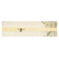 Bee ephemera invertebrate painting envelope.