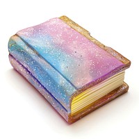 3d jelly glitter Bible Book book publication accessories.