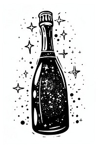Surreal aesthetic Champagne logo ammunition beverage weaponry.