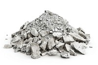 Cement mineral rubble rock.