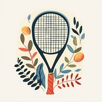 Aesthetic Boho of tennis racket sports tennis racket.