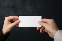 Business card photo hand photography.