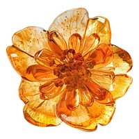 Flower resin Orange shaped accessories chandelier accessory.