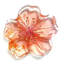 Flower resin guava shaped accessories accessory clothing.