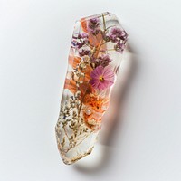 Flower resin whistle shaped accessories accessory cosmetics.