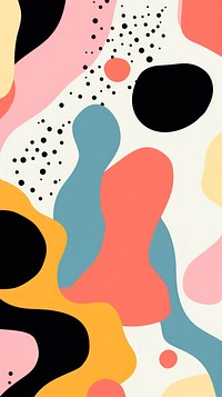 Wallpaper cute candy abstract pattern graphics painting.