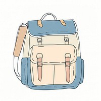 Minimalist symmetrical school bag accessories accessory backpack.