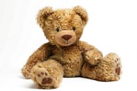 Cute teddy bear toy.