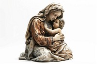 Mary and baby jesus statue sculpture figurine person.