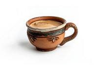 Guatemalan coffee cup beverage espresso pottery.