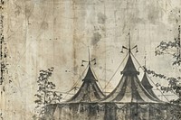 Circus tent ephemera border backgrounds drawing transportation.