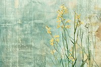 Van gogh painting in a fiels ephemera border backgrounds flower plant.