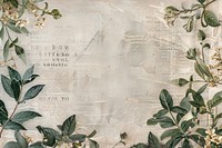 Victorian scene ephemera border backgrounds plant paper.