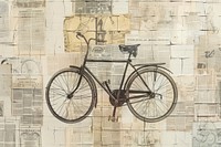 Old victorian bicycle ephemera border backgrounds vehicle drawing.