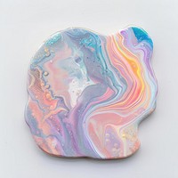 Acrylic pouring crystal accessories accessory gemstone.