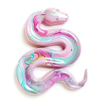 Acrylic pouring snake accessories accessory smoke pipe.