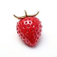 Brooch of Strawberry strawberry accessories accessory.