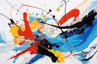 Abstract painting graphics outdoors art.