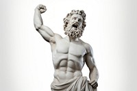 Happy Greek sculpture statue person human.