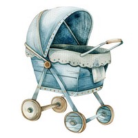 Baby Trolley furniture stroller cradle.