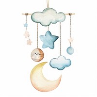 Baby crib mobiles hanging toy accessories chandelier accessory.