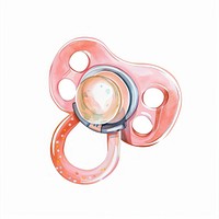 Baby Pacifier rattle toy smoke pipe.