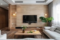Tv room interior design architecture electronics.