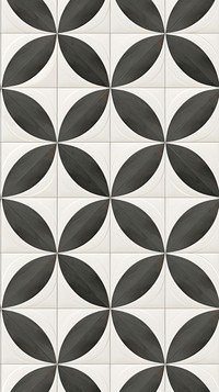 Eclipse shape tile pattern.