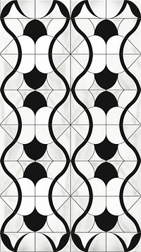 Gothic tile pattern art.