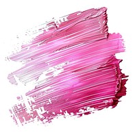 Pink brush strokes purple person paper.