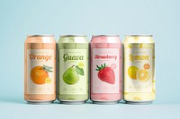 Juice can mockup psd