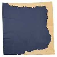 Blue note ripped paper blackboard.