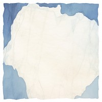 Blue white marble ripped paper diaper ice rug.