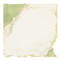 Green white marble ripped paper painting diaper art.