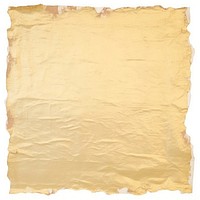 Gold pastel ripped paper text.