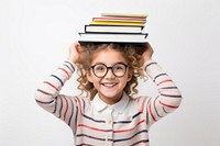 Child school girl portrait photo head.