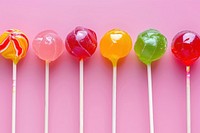 Lollipops confectionery cricket sweets.