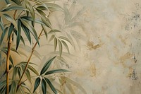Close up on pale bamboo painting backgrounds art.