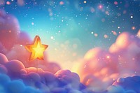 Cute shooting star background backgrounds outdoors nature.