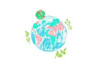 World planet space globe.