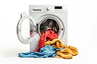 Washing machine with clothes appliance laundry dryer.