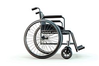 Disabled wheelchair icon white background parasports furniture.