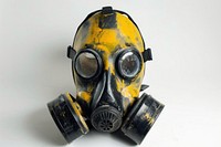 Radioactive mask protection ammunition disguise.