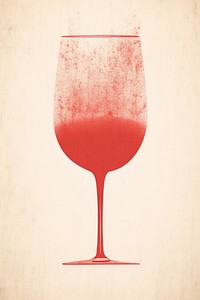 Wine glass drink red art.