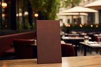 Blank menu mockup restaurant cafe publication.