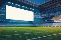 Football sports scoreboard field.