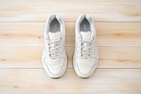 Blank whiet shoes Athletic shoes apparel clothing.